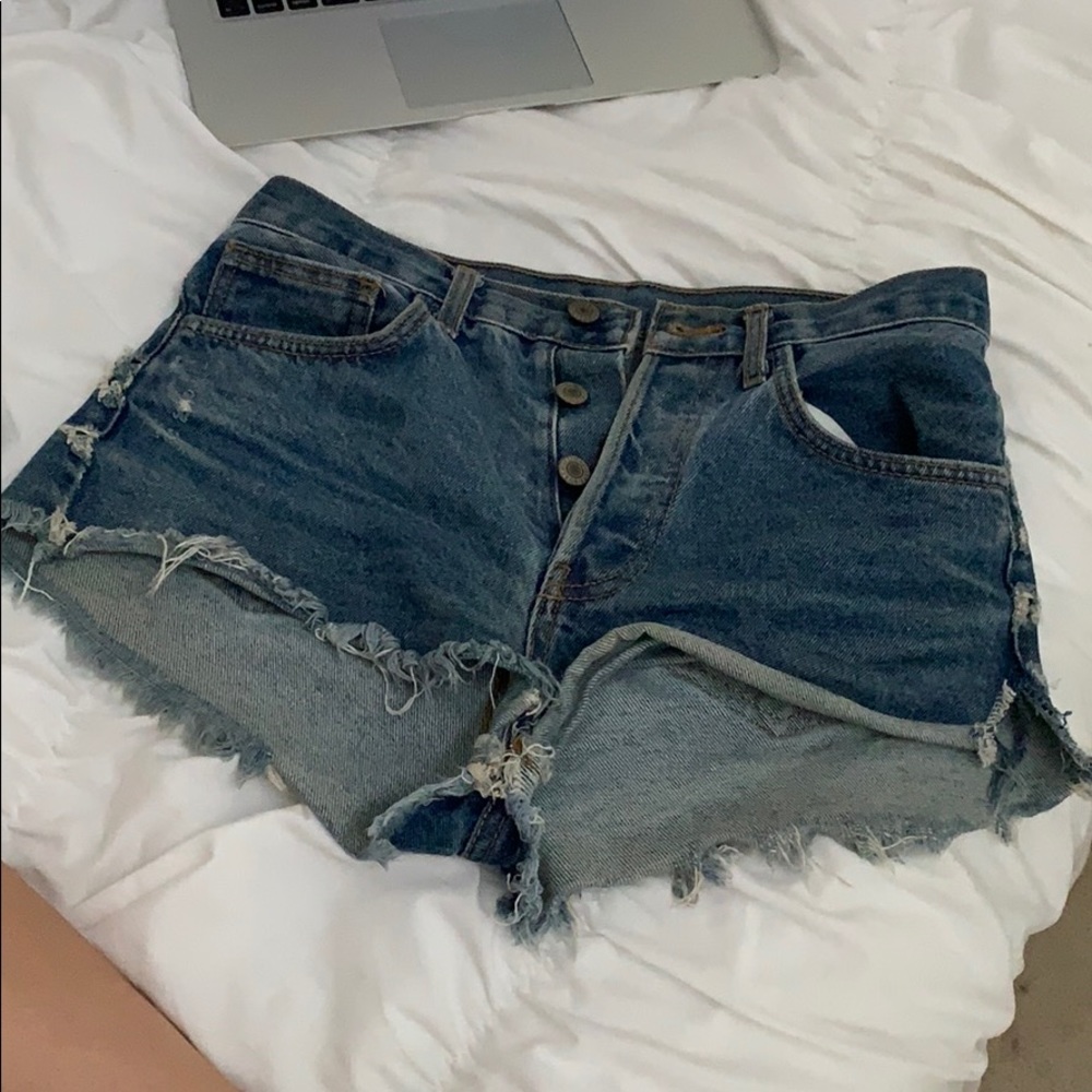 Jean shorts